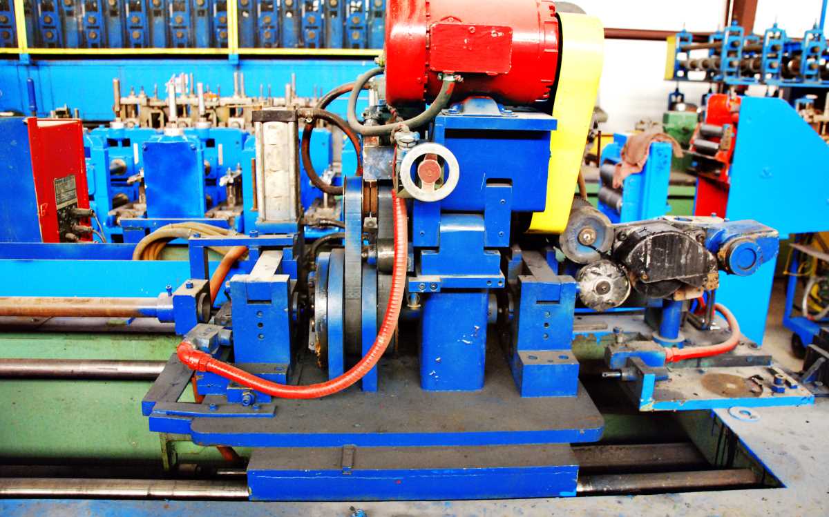 1" Bertolette, flying rotary cut-off tube, 36" length, 30 FPM, 1982 - Image 4