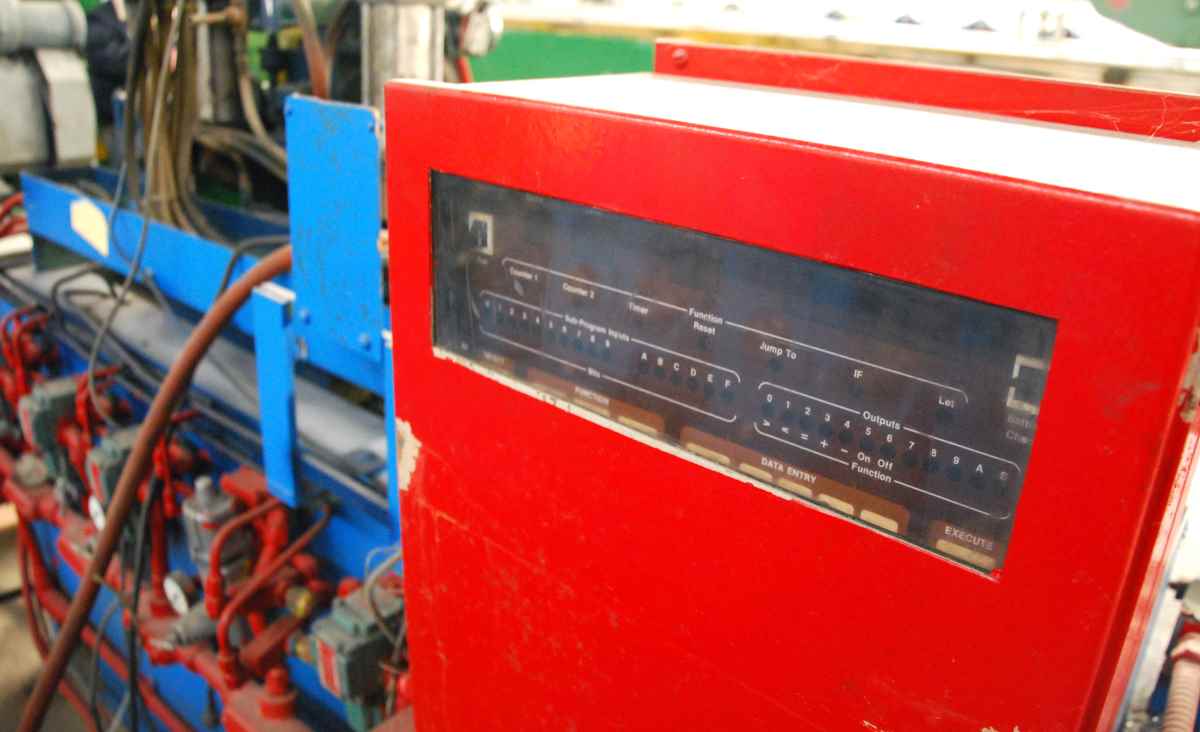 1" Bertolette, flying rotary cut-off tube, 36" length, 30 FPM, 1982 - Image 7