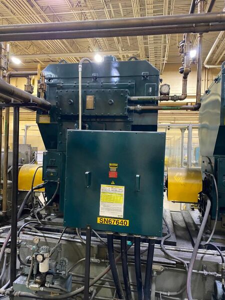 2500 HP, Dynomometer motor test stand AC/DC, Eaton high voltage output circuit breaker, 1200 amp capacity - Image 6
