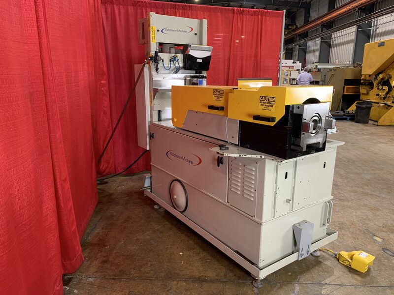 6" Addison McKee #FM-150-ER, tube end former, single head, 2006 - Image 2
