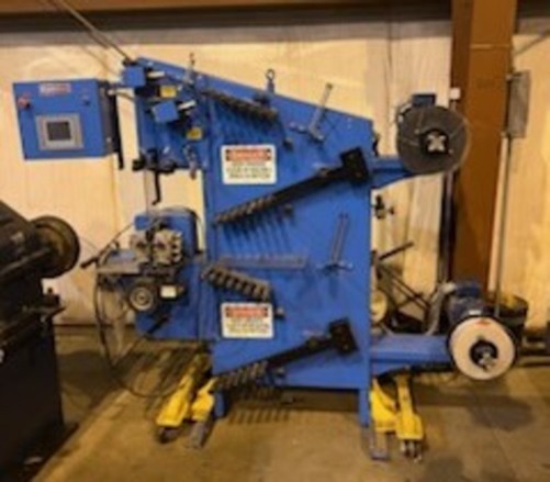Dynamex #TPX-36-3-EU, driven tape payoff machine, 2 pad positions, 2014 - Image 1