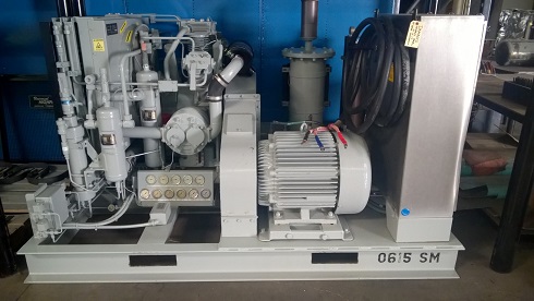 88 cfm, 5500 psi, Universal Highpack, 75 HP, 5 stage (3 available) - Image 1
