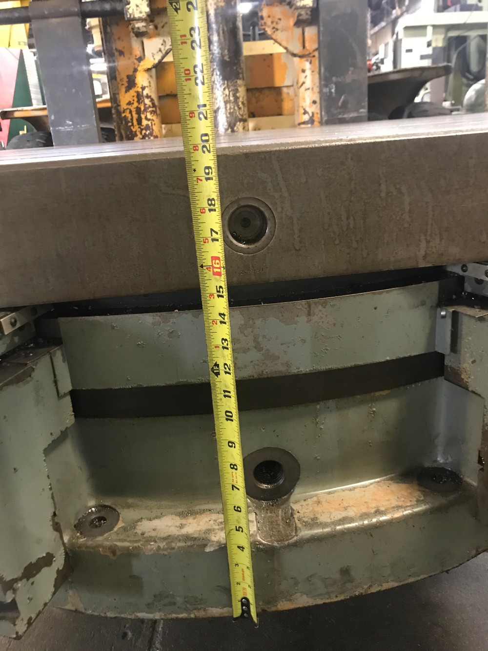 60" x 72" Mitts & Merrill Precision CNC rotary table, 20" high - Image 10