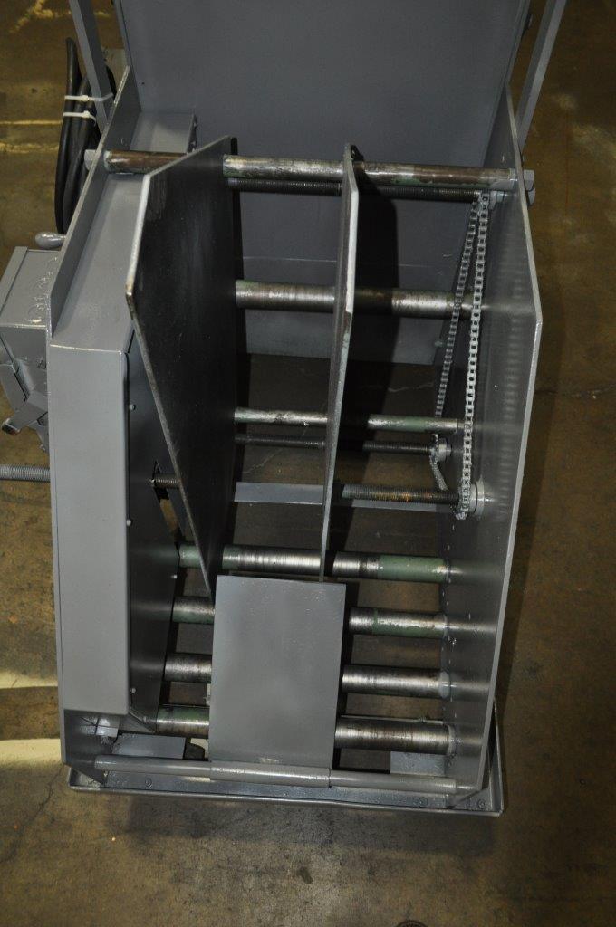 2000 lb. Rowe #A10-C2000J, 15" x .080", entry & exit pinch rolls, manual guide adj. - Image 4