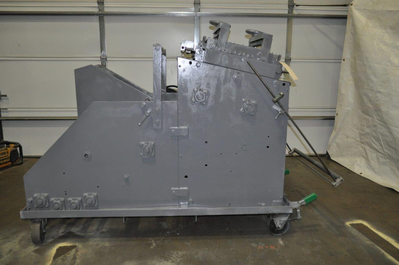 2000 lb. Rowe #A10-C2000J, 15" x .080", entry & exit pinch rolls, manual guide adj. - Image 7