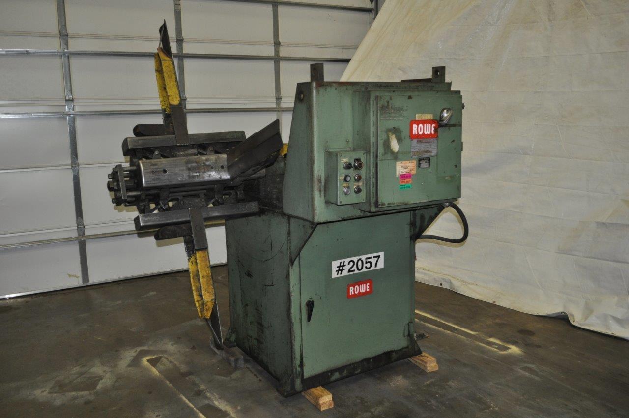 10000 lb. Rowe #10020-DSL, 28" width, 72" outside dimensions, 18"-22" ID, powered expansion, 4-keepers - Image 1