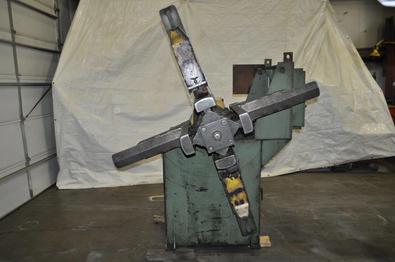 10000 lb. Rowe #10020-DSL, 28" width, 72" outside dimensions, 18"-22" ID, powered expansion, 4-keepers - Image 3