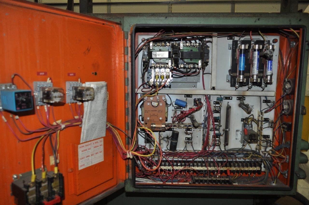 10000 lb. Rowe #10020-DSL, 28" width, 72" outside dimensions, 18"-22" ID, powered expansion, 4-keepers - Image 5