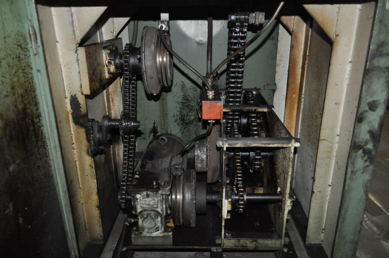 10000 lb. Rowe #10020-DSL, 28" width, 72" outside dimensions, 18"-22" ID, powered expansion, 4-keepers - Image 6