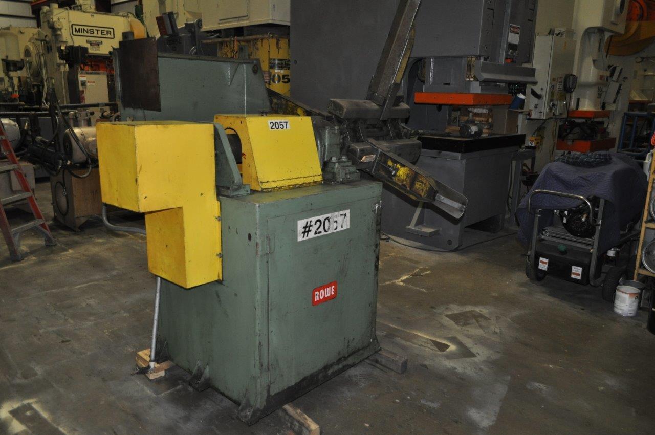 10000 lb. Rowe #10020-DSL, 28" width, 72" outside dimensions, 18"-22" ID, powered expansion, 4-keepers - Image 9