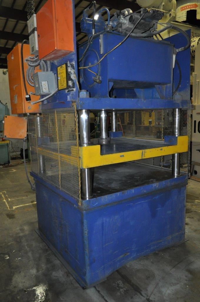 42.4 Ton, Neff #H-40-15M, 12" stroke, 24" daylight, 60" x 60" bed, 4" cylinder diameter, palm buttons - Image 2