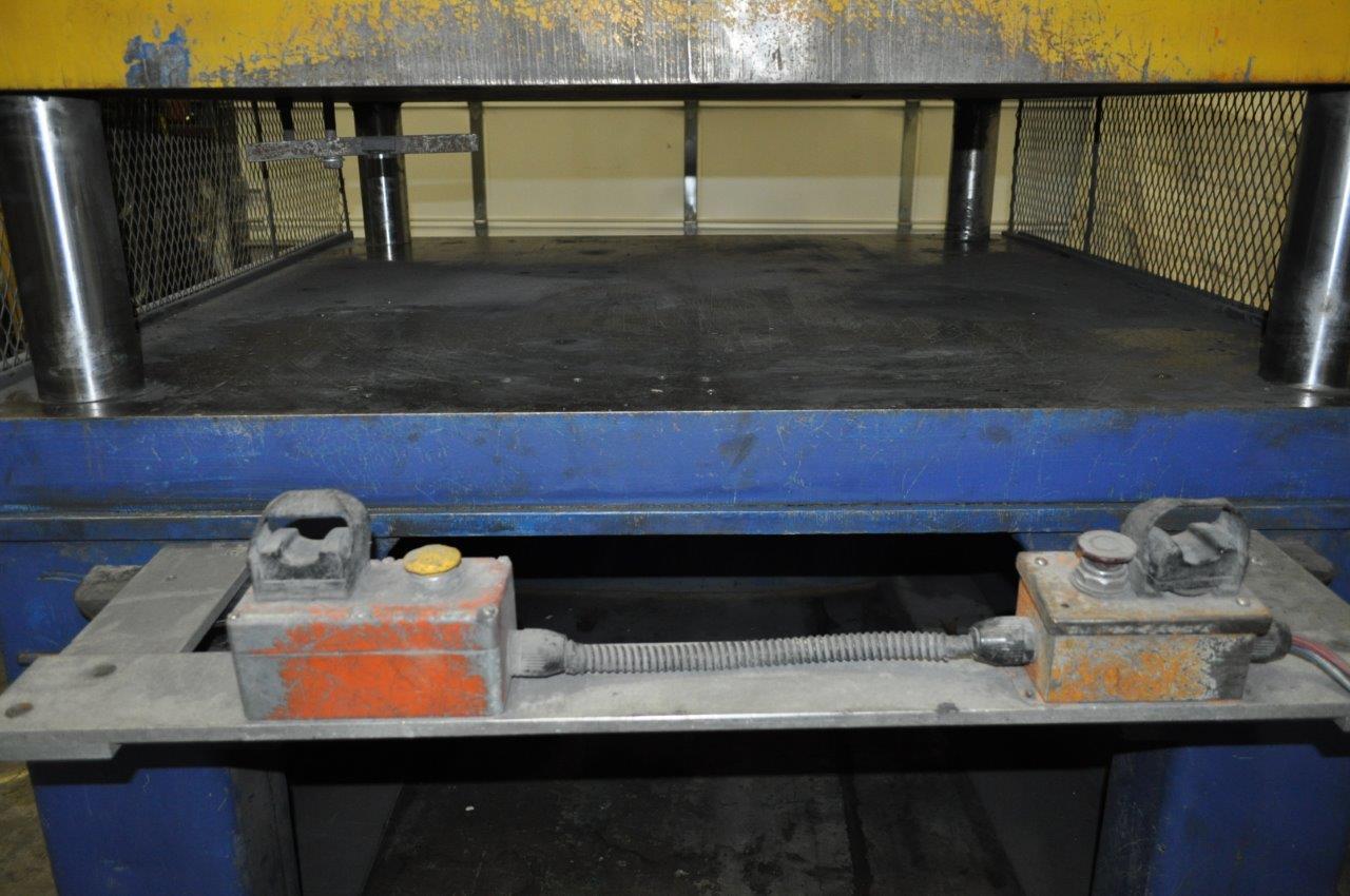 42.4 Ton, Neff #H-40-15M, 12" stroke, 24" daylight, 60" x 60" bed, 4" cylinder diameter, palm buttons - Image 3