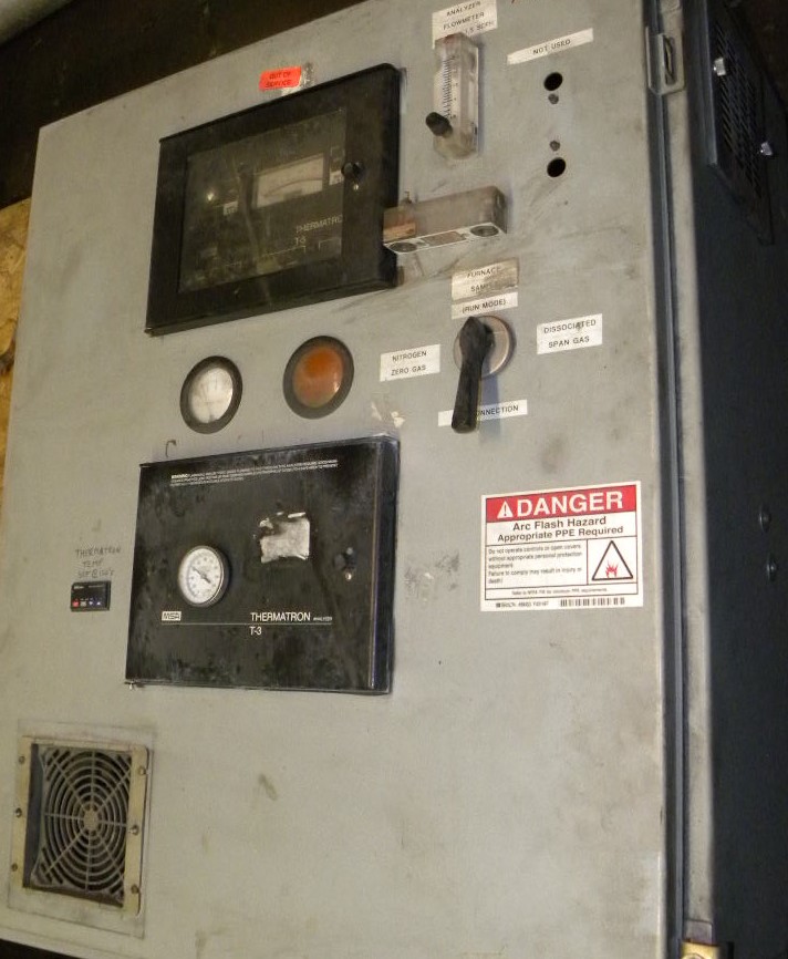 28" diameter x 48" Deep L & N Nitriding Pit Furnace, electric, 1200&deg;F (2 Avail) - Image 5