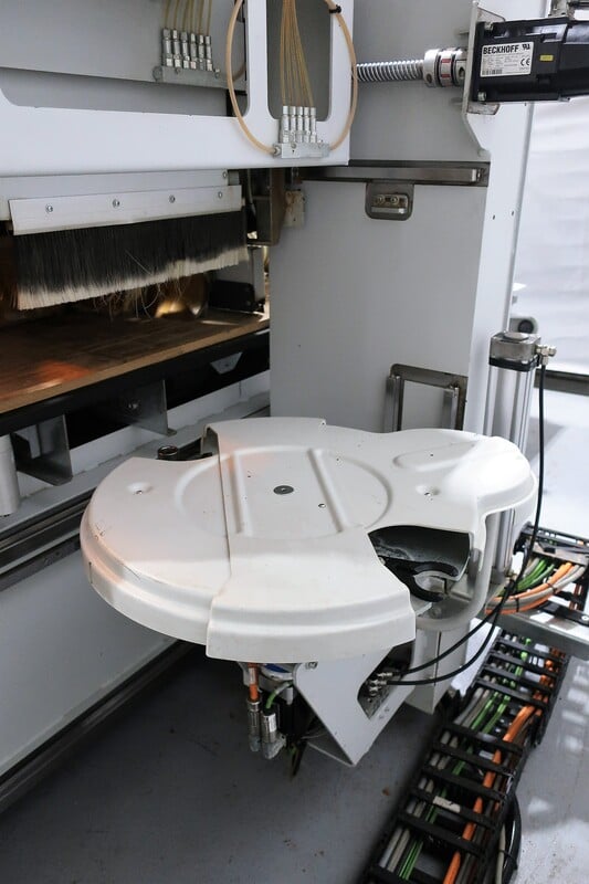 Holz-Her #Dynestic-7516, CNC router, 8 position tool changer, boring unit, vacuum pump, 2011 - Image 6