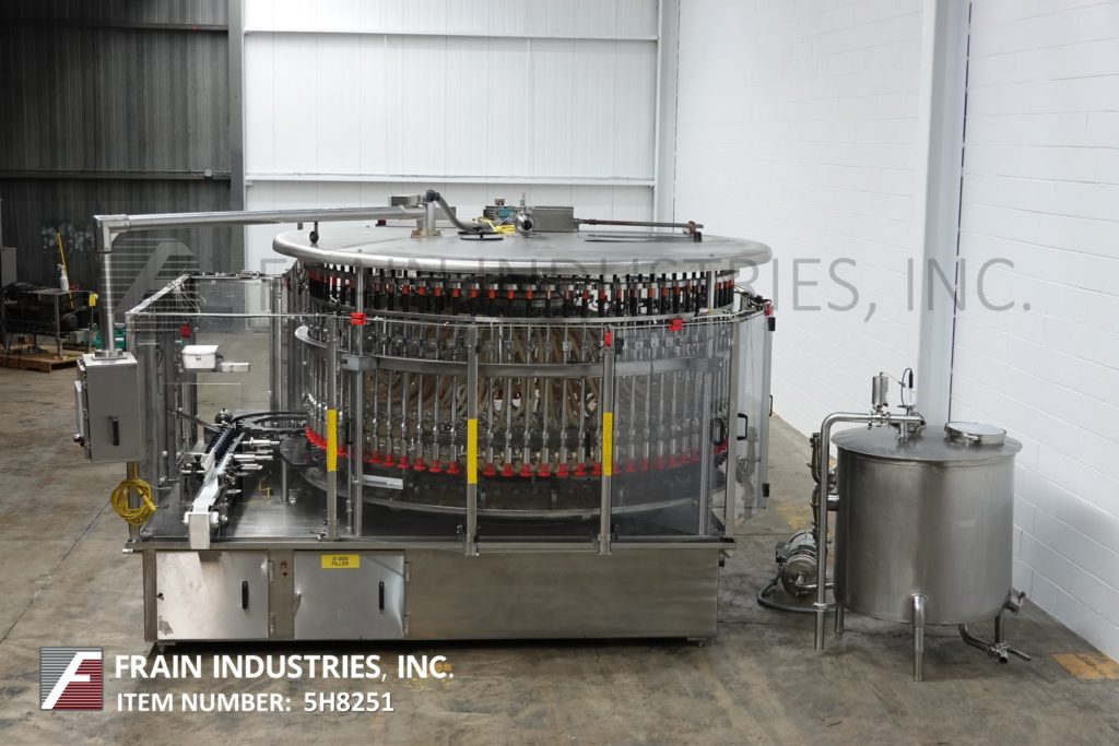 U S Bottlers #PFG-80/RC20-25, Stainless Steel, 80 head rotary pressure gravity filler and 20 head rotary - Image 3