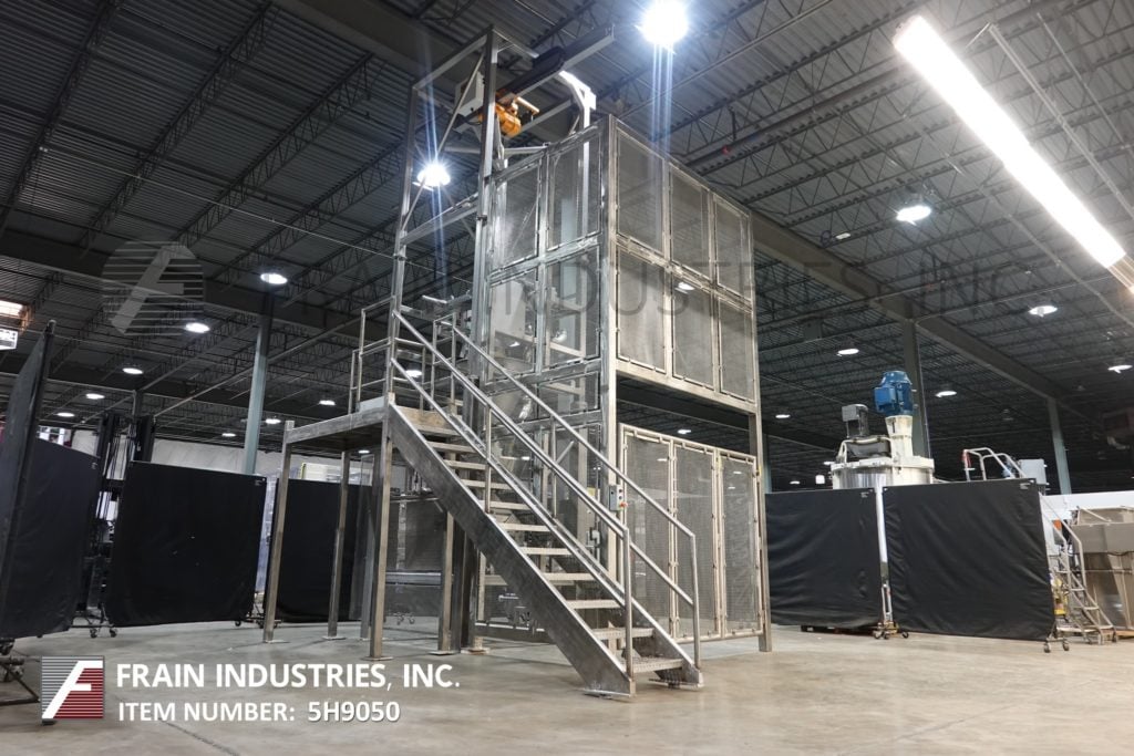 Super Sack Unloading system, Mac Process Equipment, 1 ton capacity, all Stainless Steel box tube design with - Image 1