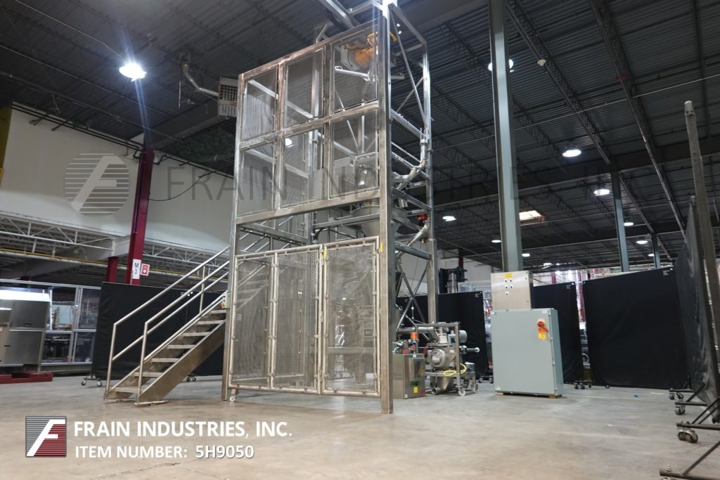 Super Sack Unloading system, Mac Process Equipment, 1 ton capacity, all Stainless Steel box tube design with - Image 4