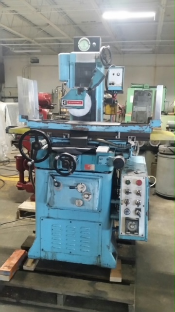 8" x 18" Boyar-Schultz #818-A3, hydraulic surface grinder, automatic incremental downfeed, 8" wheel - Image 1