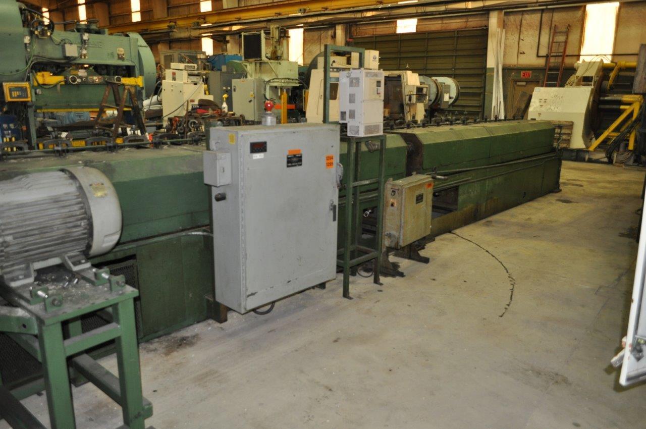 24 Stand, Tishken #24-HWS, 3" spindle diameter, 36" roll space, 40 HP, 14" horizontal centers, 1986 - Image 8