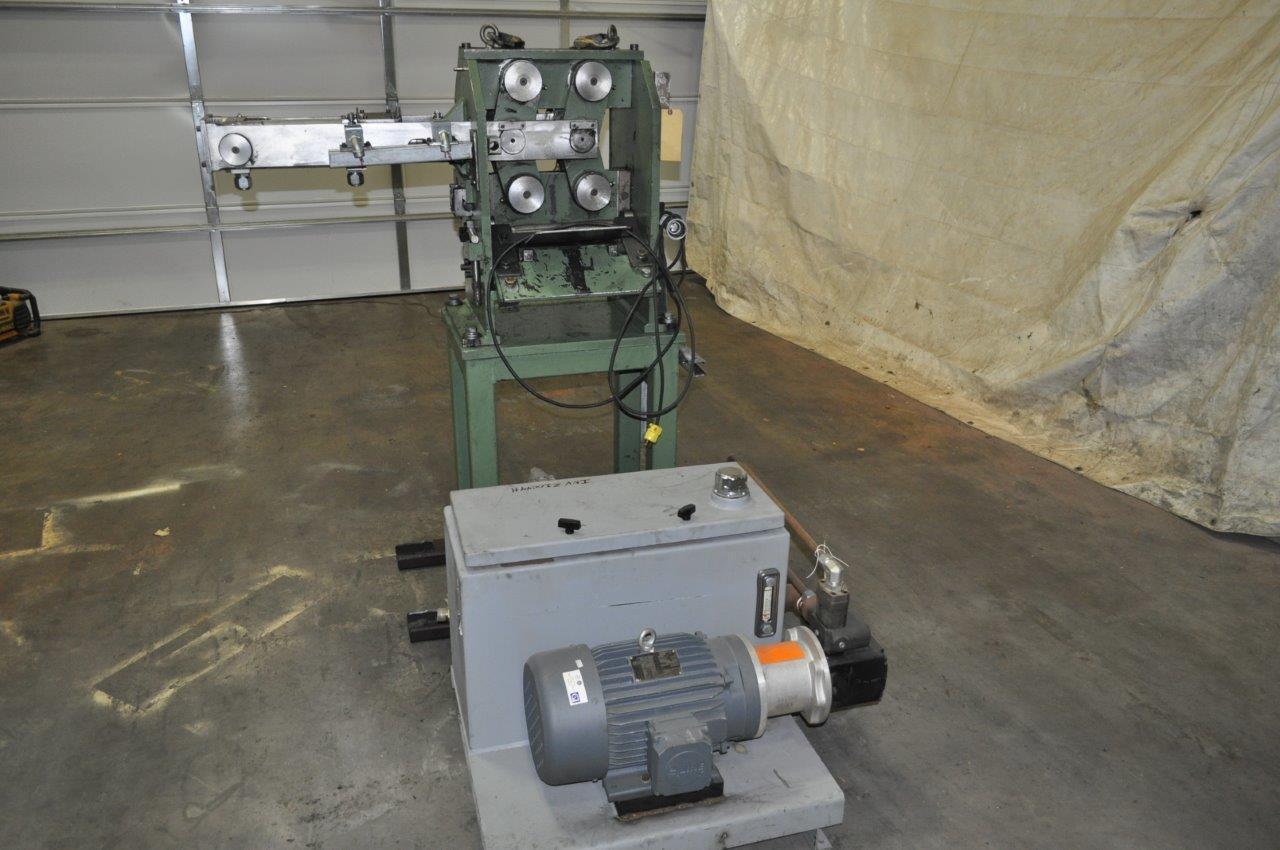 Nova, 10" hydraulic bar shear, 7.5 HP Veljan hydraulic pump, 2013 - Image 2