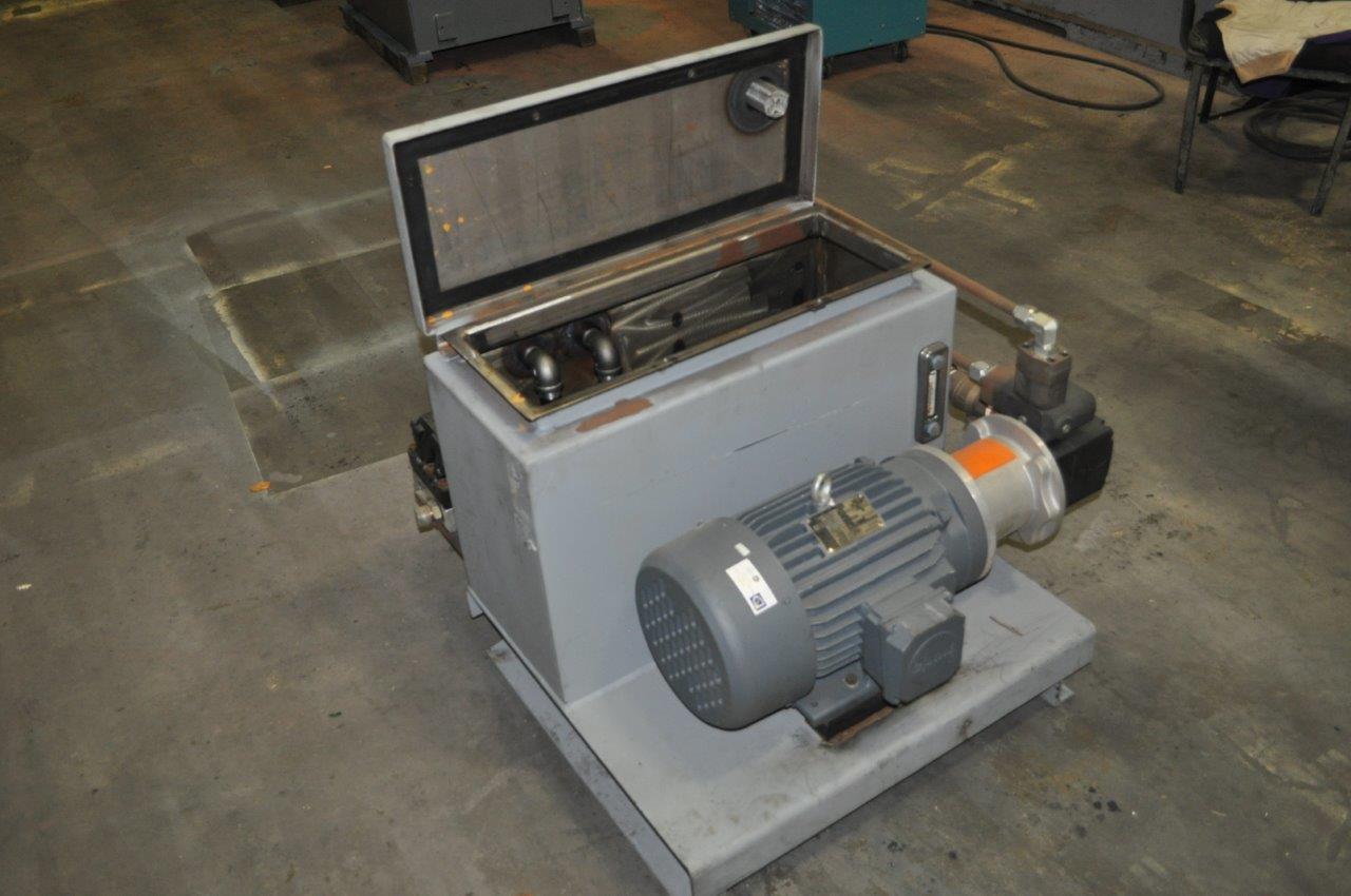 Nova, 10" hydraulic bar shear, 7.5 HP Veljan hydraulic pump, 2013 - Image 8