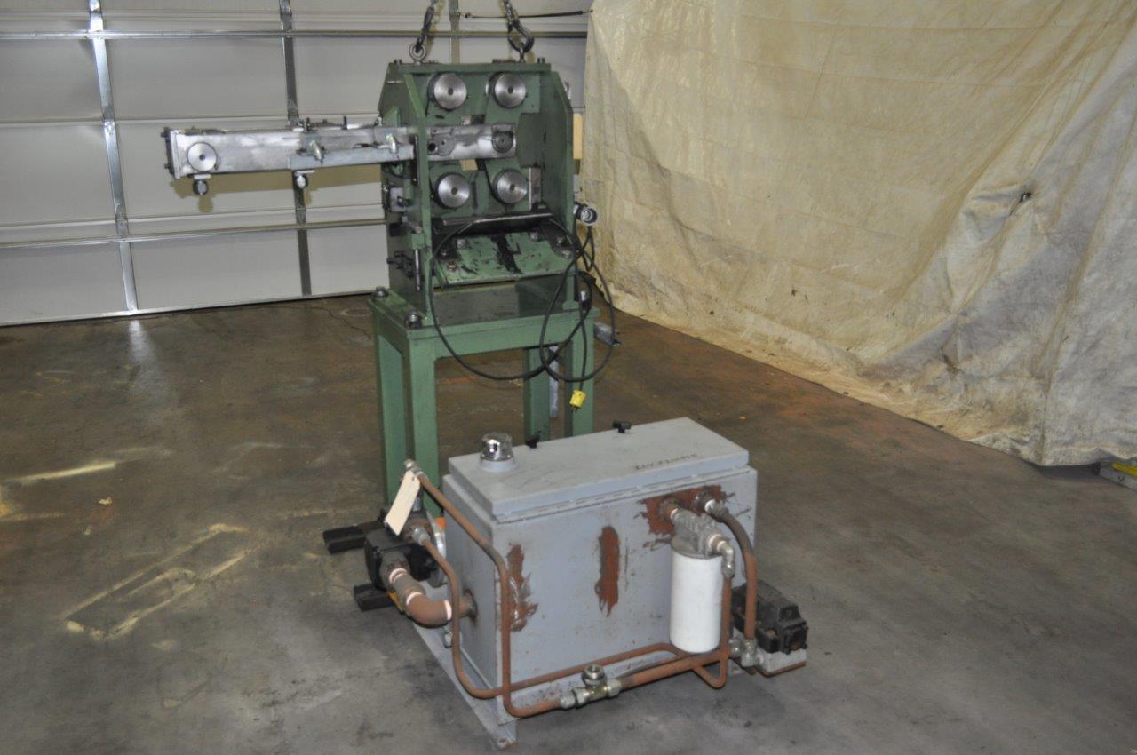 Nova, 10" hydraulic bar shear, 7.5 HP Veljan hydraulic pump, 2013 - Image 9