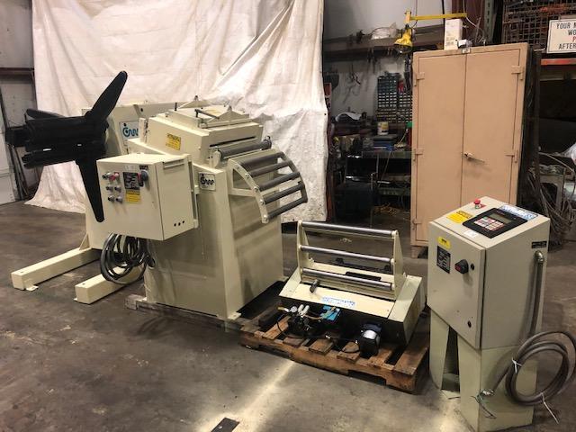 10000 lb. CWP #4.5R-24, 24" x .067" straightener, 30" mandrel, 72" outside dimension, 14"-18" ID, 2012 - Image 2