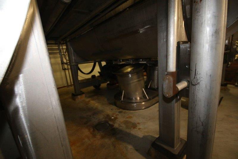 250 cu.ft. Stainless Steel double ribbon blender, non jacketed, chain driven, 75 HP - Image 7
