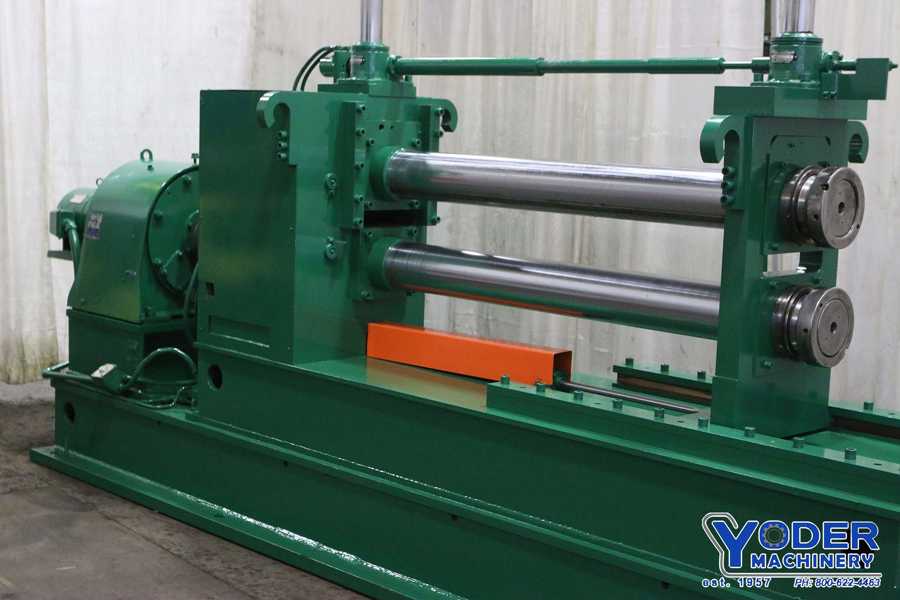 60" x 7" Cincinnati slitting line, 30000 lb., Control panel, pinch roll, slitter head, #69150 - Image 6