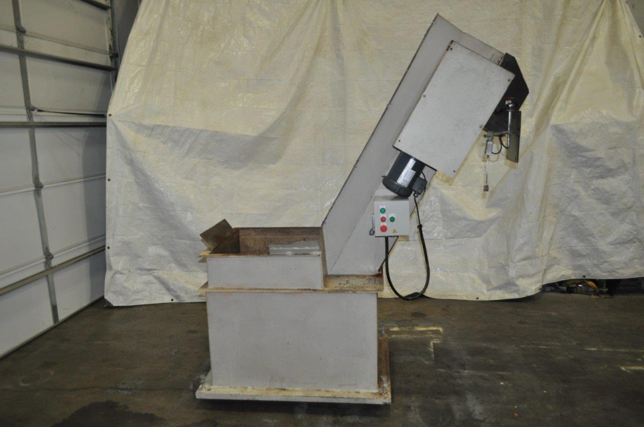 8" x 76" Tall Skip loader conveyor - Image 1