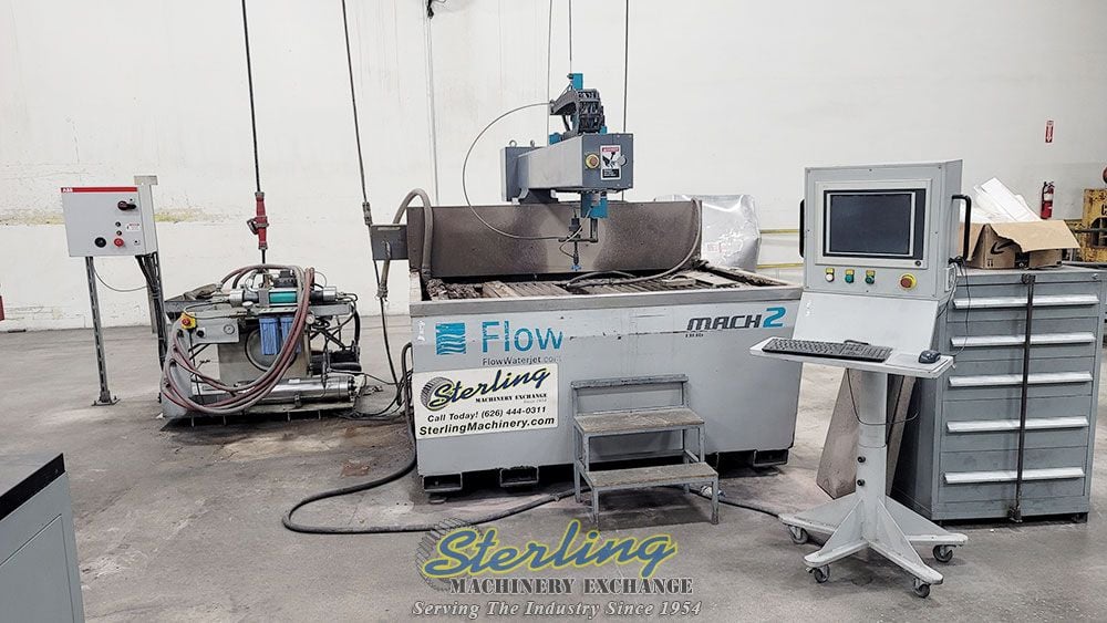 Flow #3M2-1313b, 60000 psi, 48" X, 48" Y, 7" Z, 30 HP, hopper, 2012, #A6749 - Image 1