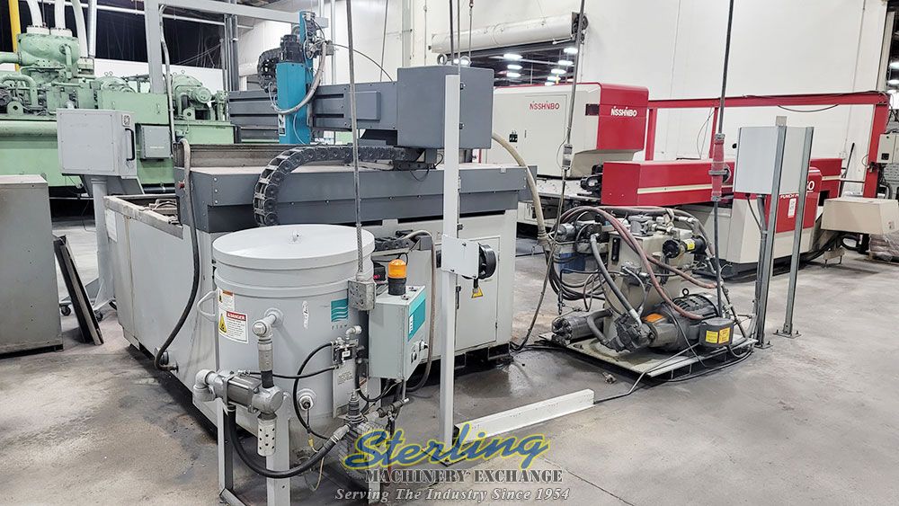 Flow #3M2-1313b, 60000 psi, 48" X, 48" Y, 7" Z, 30 HP, hopper, 2012, #A6749 - Image 2