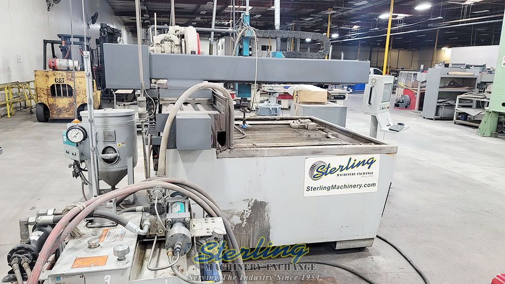 Flow #3M2-1313b, 60000 psi, 48" X, 48" Y, 7" Z, 30 HP, hopper, 2012, #A6749 - Image 4