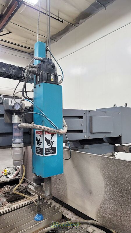 Flow #3M2-1313b, 60000 psi, 48" X, 48" Y, 7" Z, 30 HP, hopper, 2012, #A6749 - Image 8