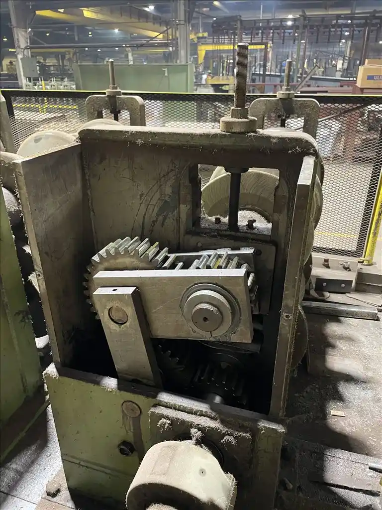 12 Stand, Bradbury #D3-30-12 Zee Purlin tooled, gear drive rollforming line,S43020 - Image 5
