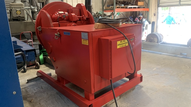 10000 lb. Preston-Eastin #PA100HD-12, welding positioner with 54" round table, 2012 - Image 2