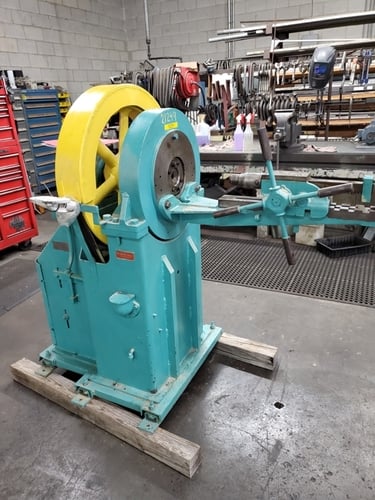 No. 3 Torrington, 3/4" 2 die rotary swager, 2 HP, 12 rolls - Image 2