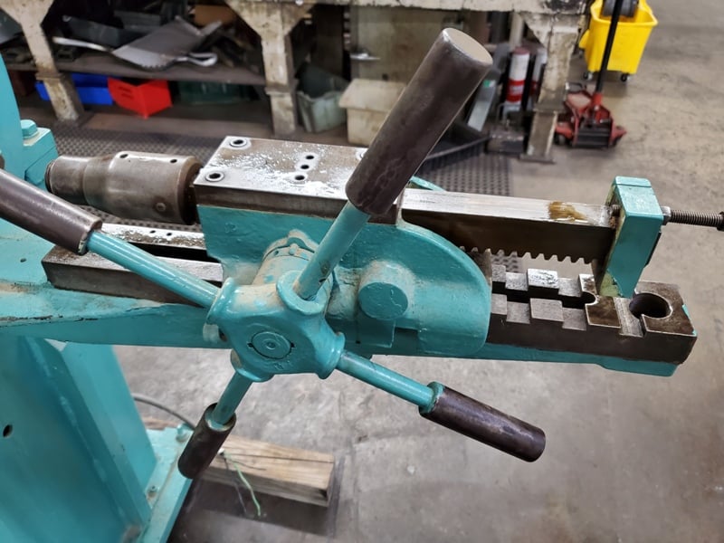 No. 3 Torrington, 3/4" 2 die rotary swager, 2 HP, 12 rolls - Image 7