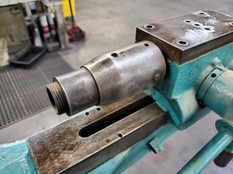 No. 3 Torrington, 3/4" 2 die rotary swager, 2 HP, 12 rolls - Image 8