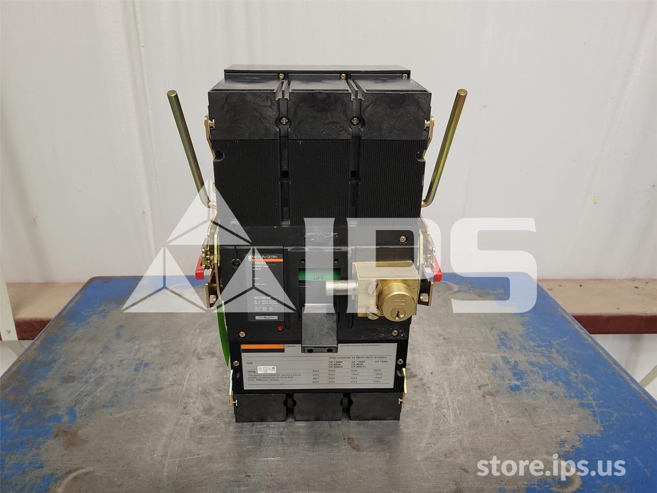 Square D Merlin Gerin Ck 800 Mccb With Standard Drawout Assembly - Image 1