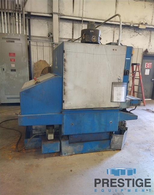 37" Steelmaster Profiline #SMW523, abrasive head, 7-brush heads, PLC control, rebuilt, 2009, #31776 - Image 5