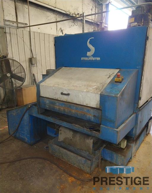 37" Steelmaster Profiline #SMW523, abrasive head, 7-brush heads, PLC control, rebuilt, 2009, #31776 - Image 6