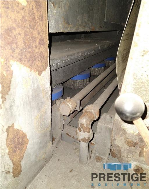 37" Steelmaster Profiline #SMW523, abrasive head, 7-brush heads, PLC control, rebuilt, 2009, #31776 - Image 9
