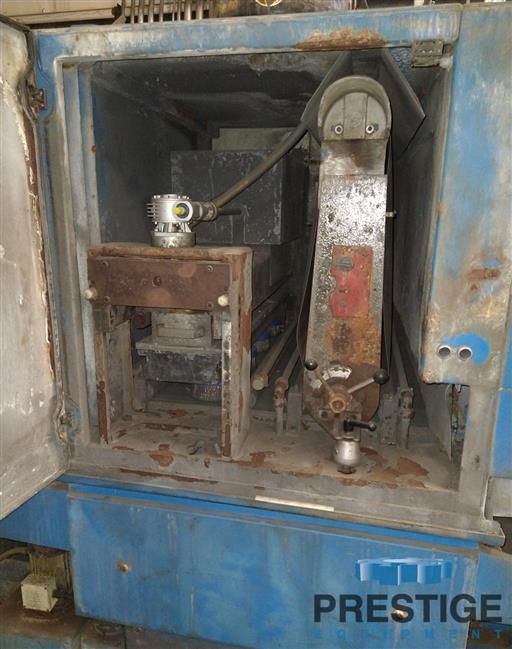 37" Steelmaster Profiline #SMW523, abrasive head, 7-brush heads, PLC control, rebuilt, 2009, #31776 - Image 10