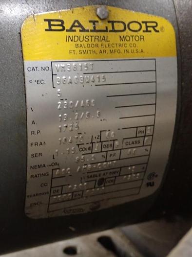 Stanford #142, 16" doctor rewinder, 20" max diameter, 1000 FPM, 5 HP, 1725 RPM - Image 5