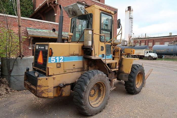 Dresser #512, pay loader, 5' fork attachment, diesel engine, 14646 running hours - Image 4