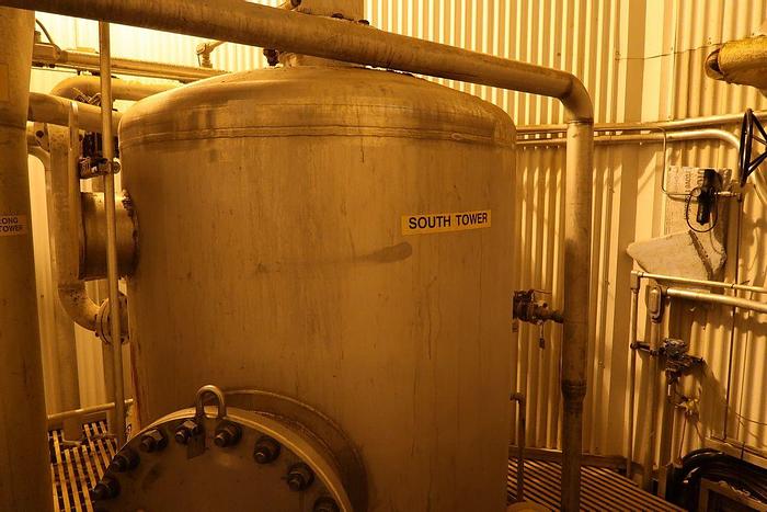 A.H. Lundberg, 316 Stainless Steel acid towers/tanks, 5' x 60' - Image 3