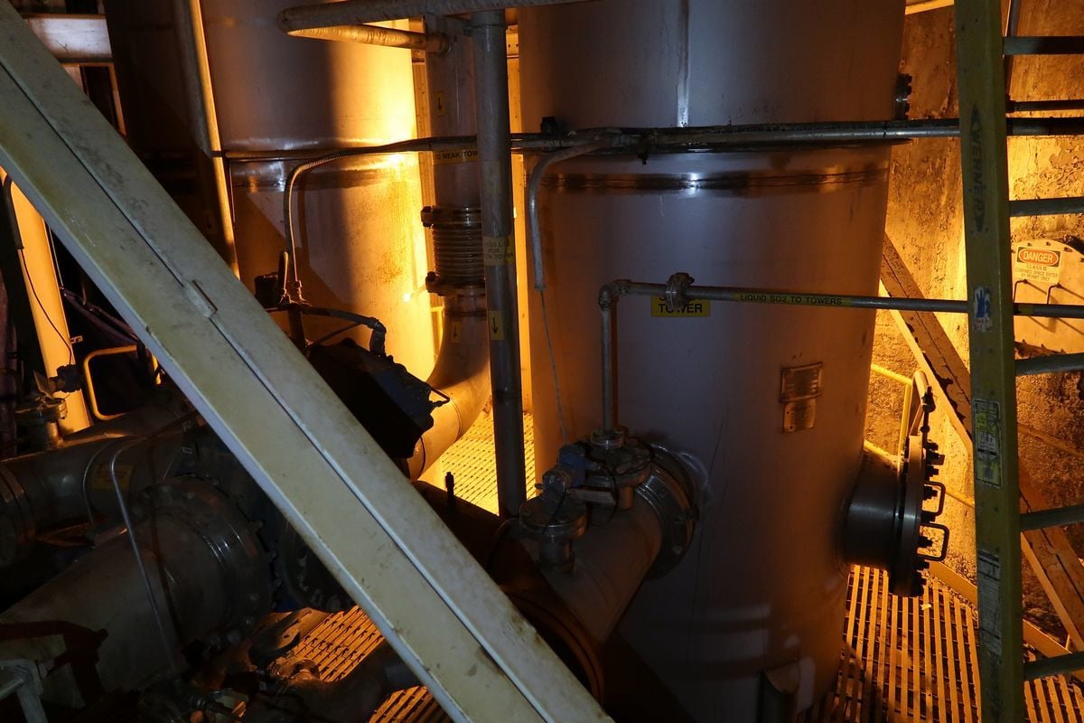 A.H. Lundberg, 316 Stainless Steel acid towers/tanks, 5' x 60' - Image 6