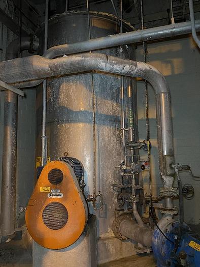5264 gallon Apache, 316L Stainless Steel tank with agitator, 8' D x 14' H, 40 HP - Image 1