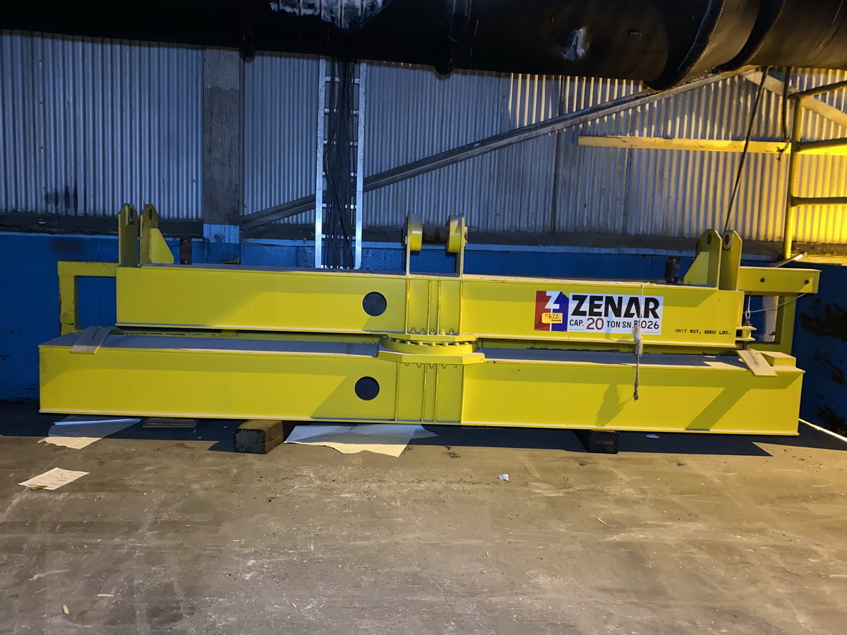 20 Ton, Zenar, 360 Deg Rotating Roll Spreader Bar Attachment - Image 1